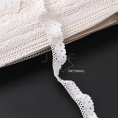 Stretchy Lace Trim Cotton String Threads for Jewelry Making OCOR-I001-248-1