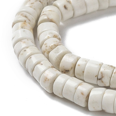 Natural Howlite Beads Strands X-G-E604-A01-B-1