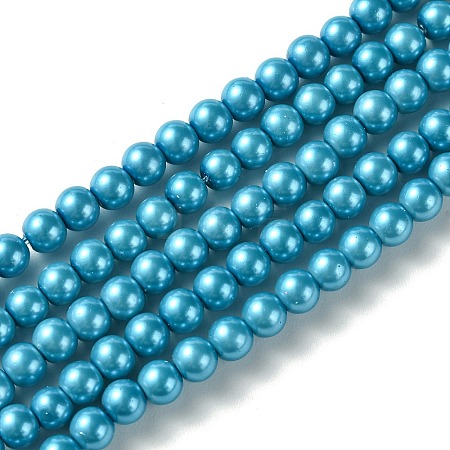 Grade A Glass Pearl Beads LS-HY-J001-4mm-HX024-1