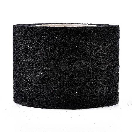 Sparkle Lace Fabric Ribbons OCOR-K004-C07-1