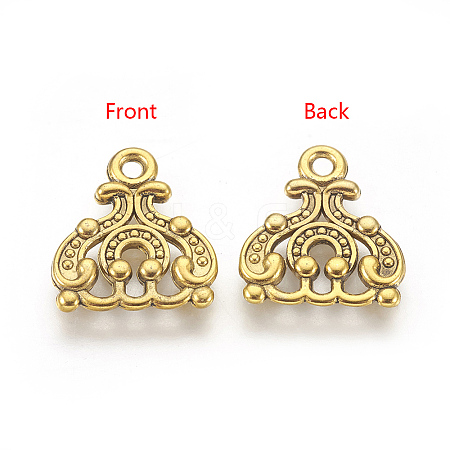 Tibetan Style Alloy Chandelier Component Links X-GLF0067Y-1
