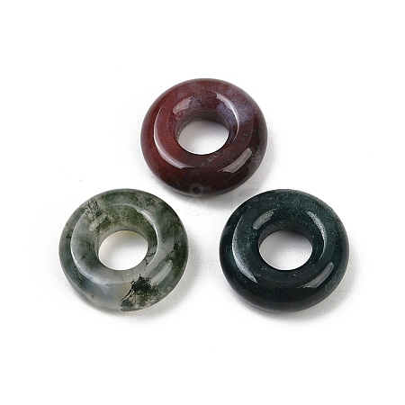 Natural Indian Agate Pendants G-G202-07J-1