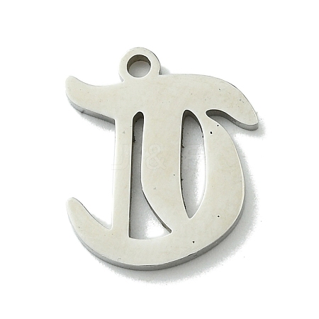 Non-Tarnish 201 Stainless Steel Pendants STAS-B055-01P-T-1