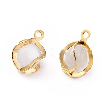 Cat Eye Pendants STAS-I670-06A-G-1