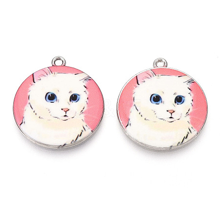 Printed Alloy Pendants ENAM-P246-03P-04-1