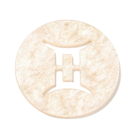 Acrylic Pendants SACR-S680-06B-1
