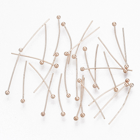 Brass Ball Head pins KK-RP0.5x20mm-RG-1