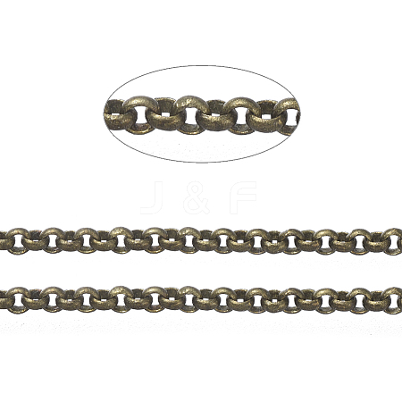 Brass Rolo Chains CHC-S008-002H-AB-1