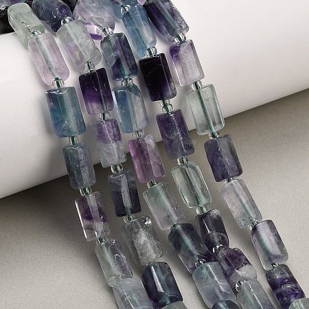 Natural Fluorite Beads Strands G-D109-A01-1