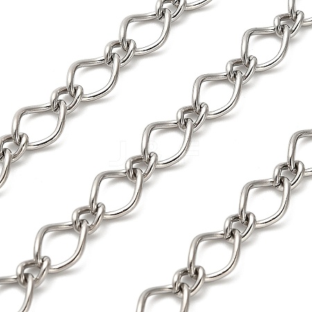 304 Stainless Steel Figaro Chains CHS-A016-74P-A-1