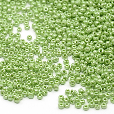 (Repacking Service Available) Glass Seed Beads SEED-C021-4mm-124-1