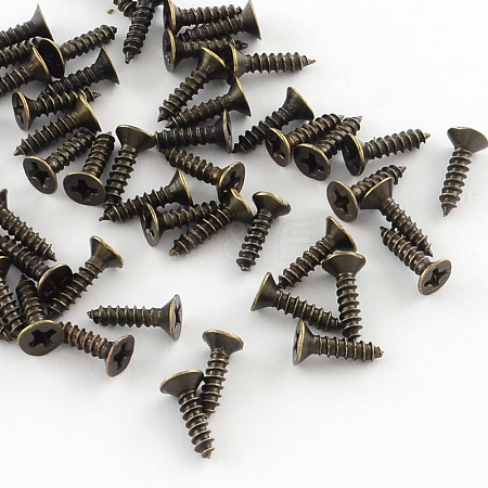 Iron Screws Findings X-IFIN-R203-33AB-1