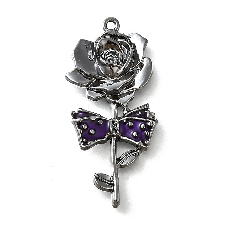 Alloy Enamel Gothic Style Pendants PALLOY-R157-06B-02C-1