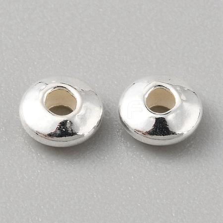 925 Sterling Silver Spacer Beads STER-WH0015-01C-S-1