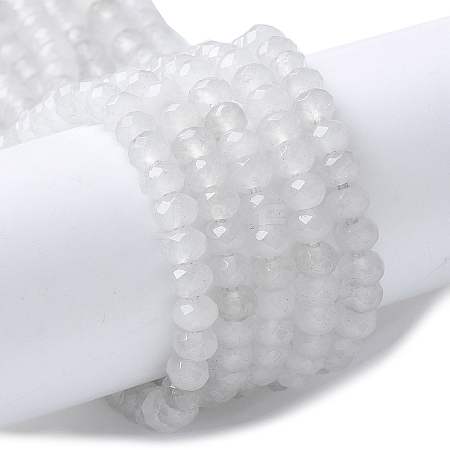 Natural Malaysia Jade Rondelle Beads Strands G-E316-2x4mm-63-1