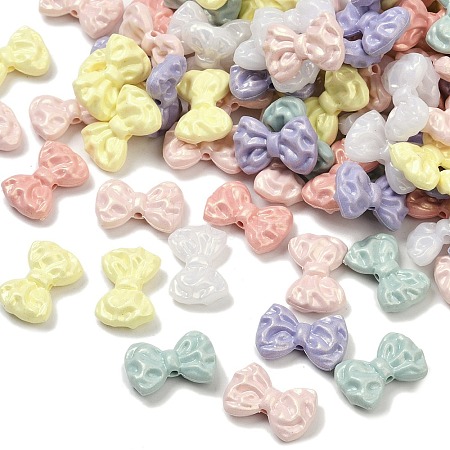 UV Plating Opaque Acrylic Beads OACR-B031-34-1
