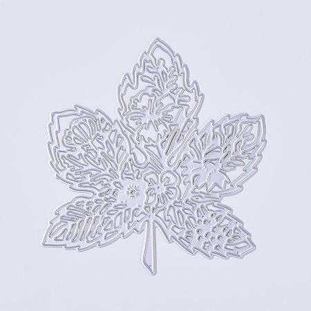 Autumn Theme Carbon Steel Cutting Dies Stencils DIY-K014-02-1