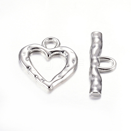 Tibetan Style Toggle Clasps LS-TIBE-S002-P-LF-1