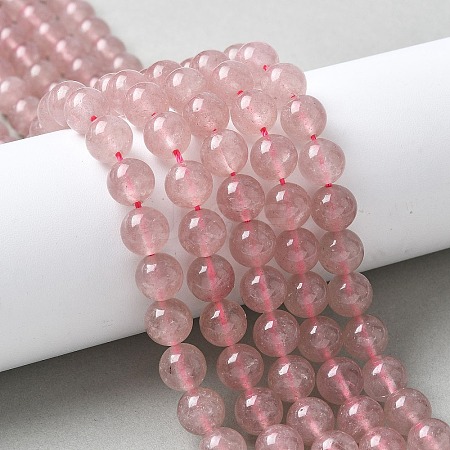 Natural Strawberry Quartz Beads Strands G-R435-03-A02-1