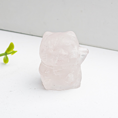 Resin Fortune Cat Display Decoration PW-WG93475-01-1