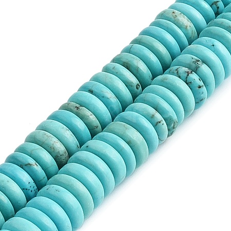 Natural Howlite Beads Strands G-H087-A01-03-1