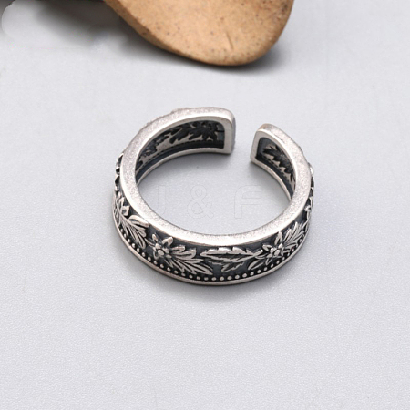 925 Sterling Silver Adjustable Finger Rings FS-WG8D331-06-1