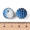 Imitation Pearl Acrylic Beads OACR-T004-15mm-01-2