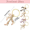 Alloy Enamel Keychain KEYC-YW00172-01-3