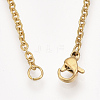 201 Stainless Steel Pendant Necklaces NJEW-T009-JN103-2-40-3