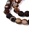 Dyed Natural Agate Beads Strands G-T144-50A-02-3
