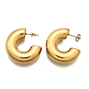 Ion Plating(IP) 316 Surgical Stainless Steel Stud Earrings for Women EJEW-C053-02G-2