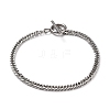 304 Stainless Steel Diamond Cut Chunky Curb Chains BJEW-JB05766-02-1