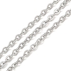 Tarnish Resistant 304 Stainless Steel Cable Chains CHS-R008-13-1