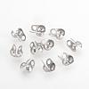 Tarnish Resistant 304 Stainless Steel Bead Tips STAS-Q210-89-1