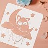 Plastic Reusable Drawing Painting Stencils Templates DIY-WH0172-933-3