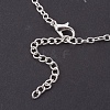 Glass Pendant Necklaces NJEW-MSMC002-07S-4
