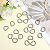304 Stainless Steel D Rings STAS-CP0001-05A-3