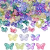 50Pcs Transparent Spray Painted Glass Beads GLAA-YW0004-97A-2