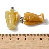 Natural Topaz Jade Pendants G-C095-03P-07-3