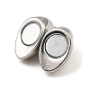 Non-Tarnish 304 Stainless Steel Magnetic Clasps LS-STAS-K265-01A-P-4