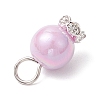 Opaque Acrylic Pendants PALLOY-JF03930-6