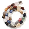 Natural & Synthetic Mixed Gemstone Beads Strands G-B106-A30-02-3