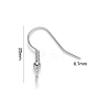 304 Stainless Steel Earring Hooks STAS-S111-003-3