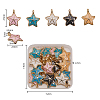 Alloy Enamel Pendants ENAM-CJ0001-33-4