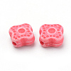 Craft Style Acrylic Beads MACR-T004-16-2