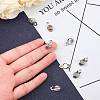 Non-Tarnish 304 Stainless Steel Clip-on Earring Findings LS-STAS-S079-81A-3
