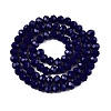 Opaque Solid Color Imitation Jade Glass Beads Strands EGLA-A044-P6mm-D07-3