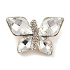 Zinc Alloy Brooches Crystal Rhinestone for Backpack Clothes JEWB-S026-03G-C-1