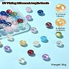 UV Plating Iridescent Acrylic Beads MACR-CJ0001-75-8