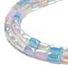 Electroplate Glass Beads Strands EGLA-D030-08J-3